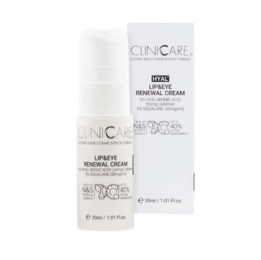 Cliniccare Lip & Eye Renewal Cream Hyal +